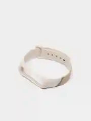 Хаки ремешок с принтом для Xiaomi Mi Band 3 / 4 / 5 / 6 силиконовый