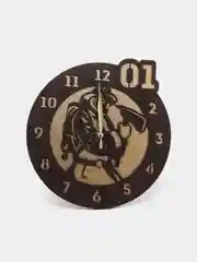 Часы настенные из дерева "01"