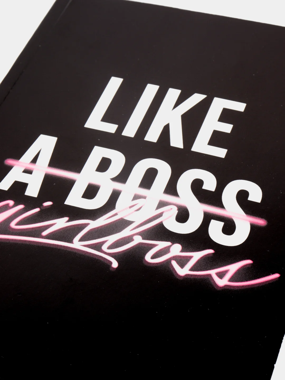 Ежедневник в тонкой обложке "Like girlboss" А5, 80 листов