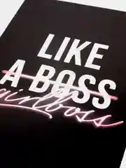 Ежедневник в тонкой обложке "Like girlboss" А5, 80 листов