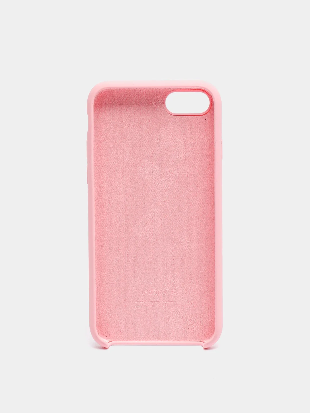 Розовый чехол Silicone case для iPhone 7/ 8/ SE 2020, силиконовый