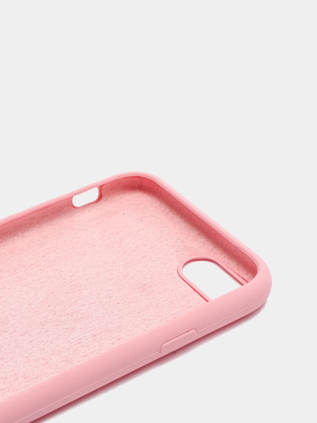 Розовый чехол Silicone case для iPhone 7/ 8/ SE 2020, силиконовый