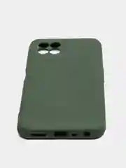 Тёмно-зелёный чехол силиконовый для Realme 8i / Narzo 50 4G (Реалми 8Ай / Нарзо 50), Silicone Cover