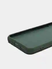Тёмно-зелёный чехол силиконовый для Realme 8i / Narzo 50 4G (Реалми 8Ай / Нарзо 50), Silicone Cover