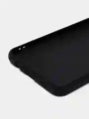 Черный чехол силиконовый на Samsung Galaxy A12 /М12 с защитой камеры