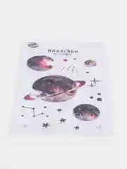 Синий меланж наклейки-стикеры на телефон