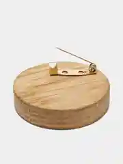 Золотой основа для броши с застежкой, булавка, 10 штук