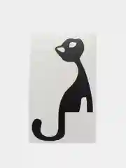 Наклейки для украшения розеток и переключателей "Кот" / Винил / Stickers by Batis