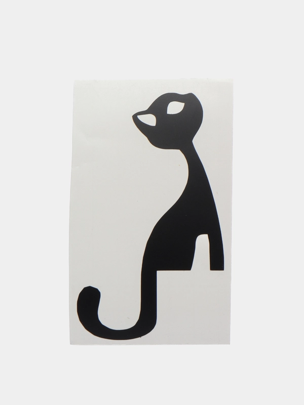 Наклейки для украшения розеток и переключателей "Кот" / Винил / Stickers by Batis