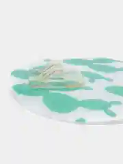 Зеленый держатель - подставка для зубных щеток и пасты/ крючок самоклеящийся-органайзер для ванной