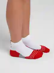 Красный короткие спортивные носки
