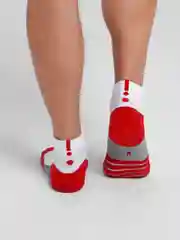 Красный короткие спортивные носки