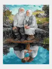 Картина по номерам в рамке 40х50 см. Paintboy GX33860 "Вечная любовь"