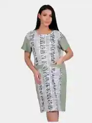 Платье женское из хлопка, большие размеры
