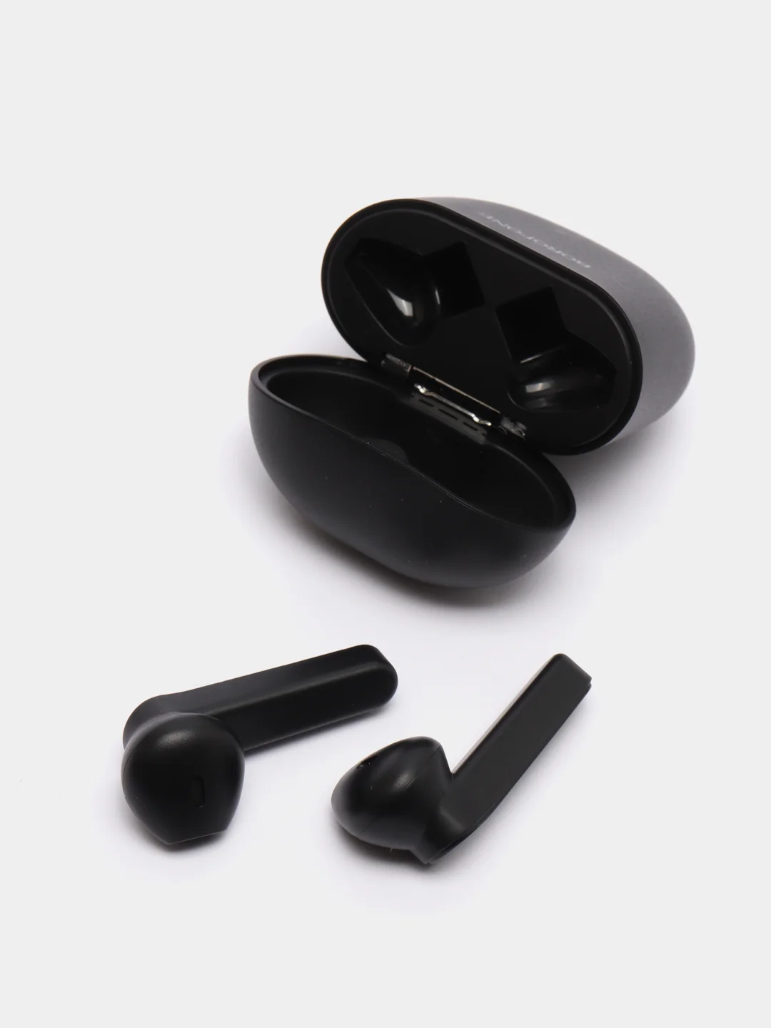 Черный bluetooth-наушники Borofone BE49, с микрофоном TWS