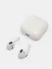 Белый беспроводные стереонаушники с микрофоном TWS, Bluetooth Hoco EW03