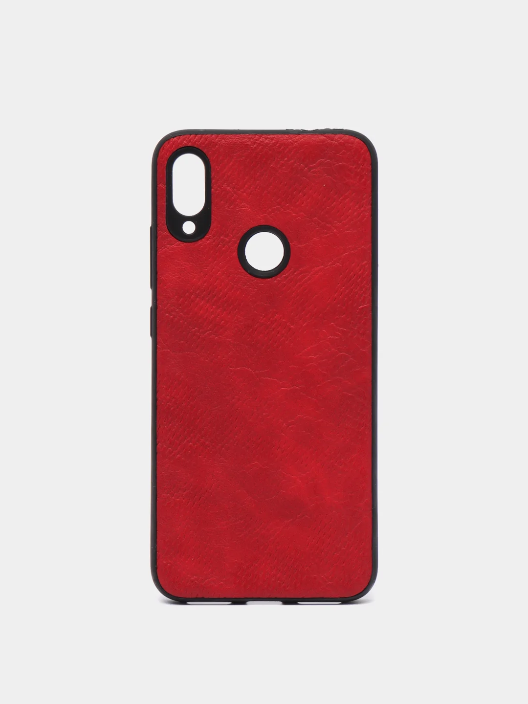 Красный чехол под кожу Xiaomi Redmi 7A, Redmi 8, Redmi 8A, Redmi Note 8T