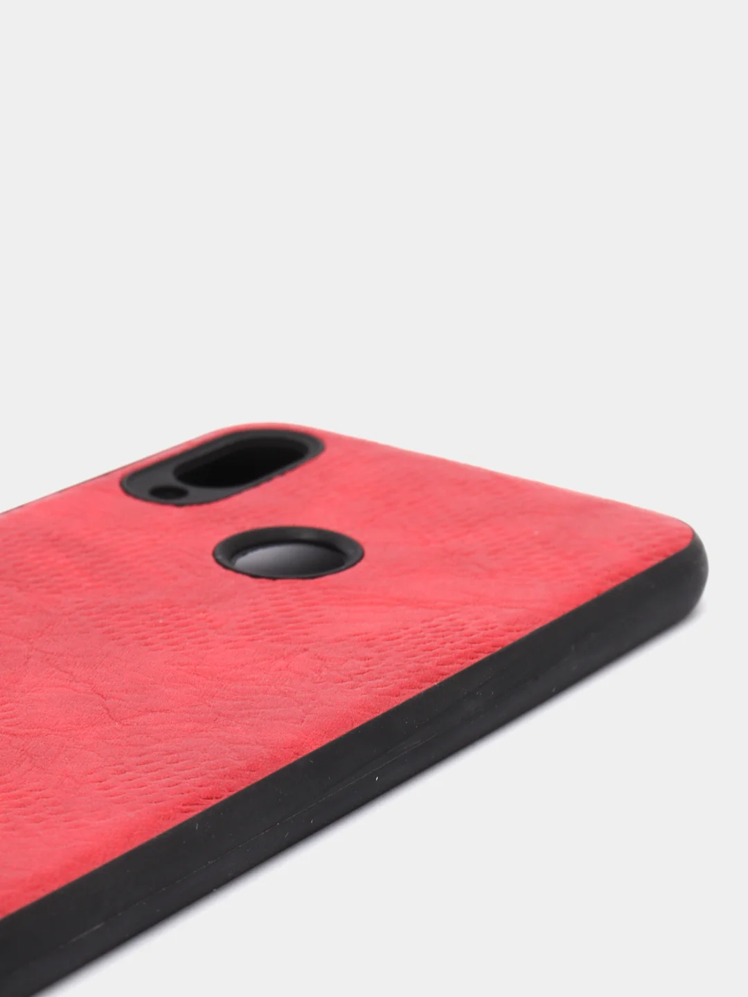 Красный чехол под кожу Xiaomi Redmi 7A, Redmi 8, Redmi 8A, Redmi Note 8T