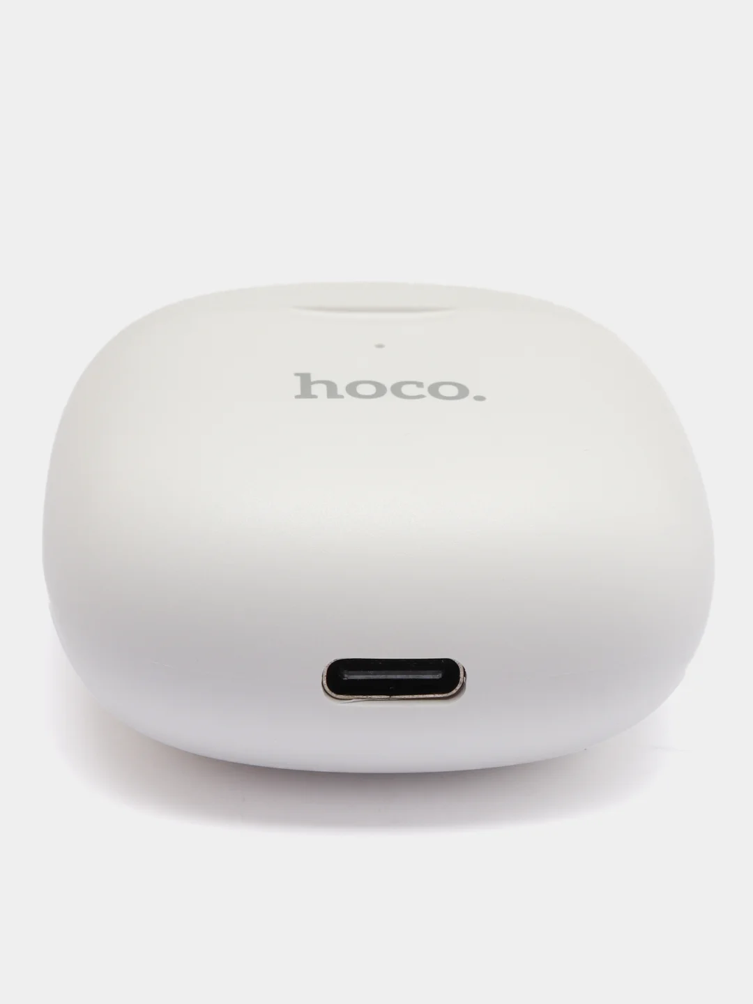 Белый беспроводные вакуумные bluetooth-наушники с микрофоном Hocco ES56