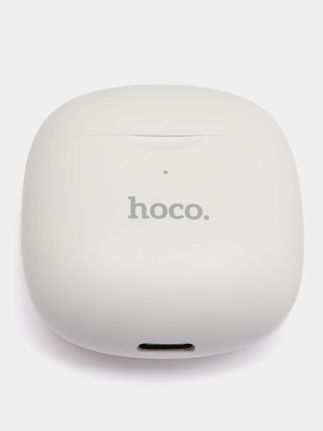 Белый беспроводные вакуумные bluetooth-наушники с микрофоном Hocco ES56