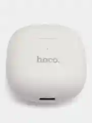 Белый беспроводные вакуумные bluetooth-наушники с микрофоном Hocco ES56