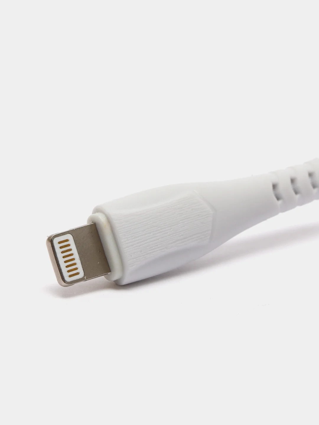 Белый дата-кабель для смартфона More choice K22, lightning, Micro-USB, Type-C 2.4 A, 1 м