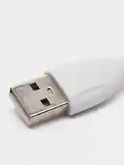 Белый дата-кабель для смартфона More choice K22, lightning, Micro-USB, Type-C 2.4 A, 1 м