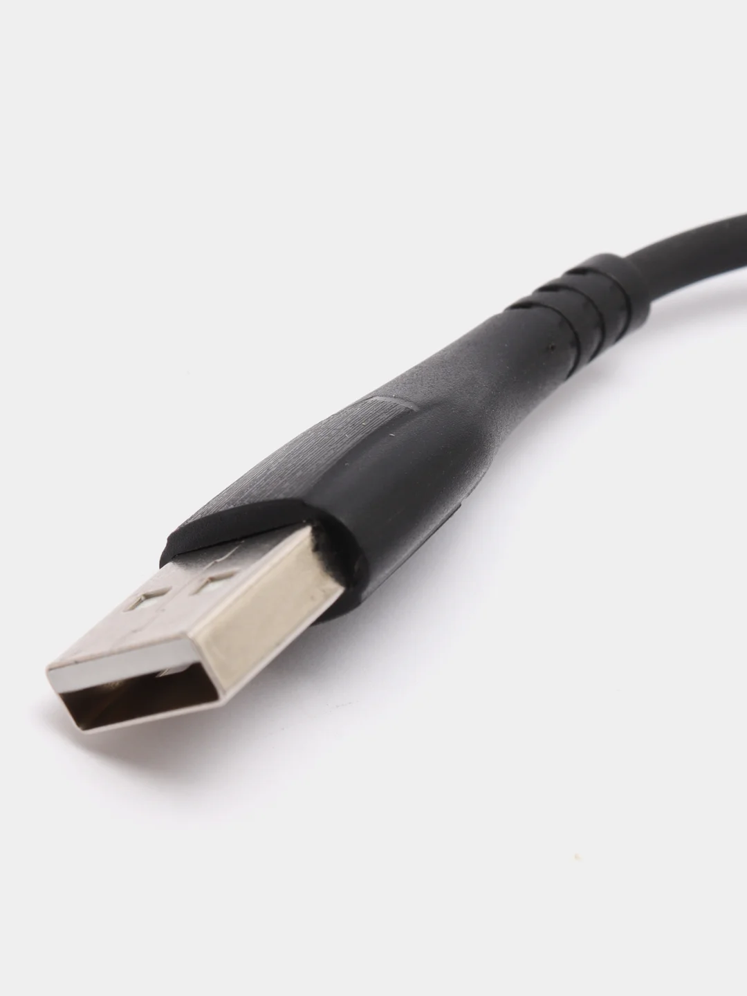 Черный дата-кабель для смартфона More choice K22, lightning, Micro-USB, Type-C 2.4 A, 1 м