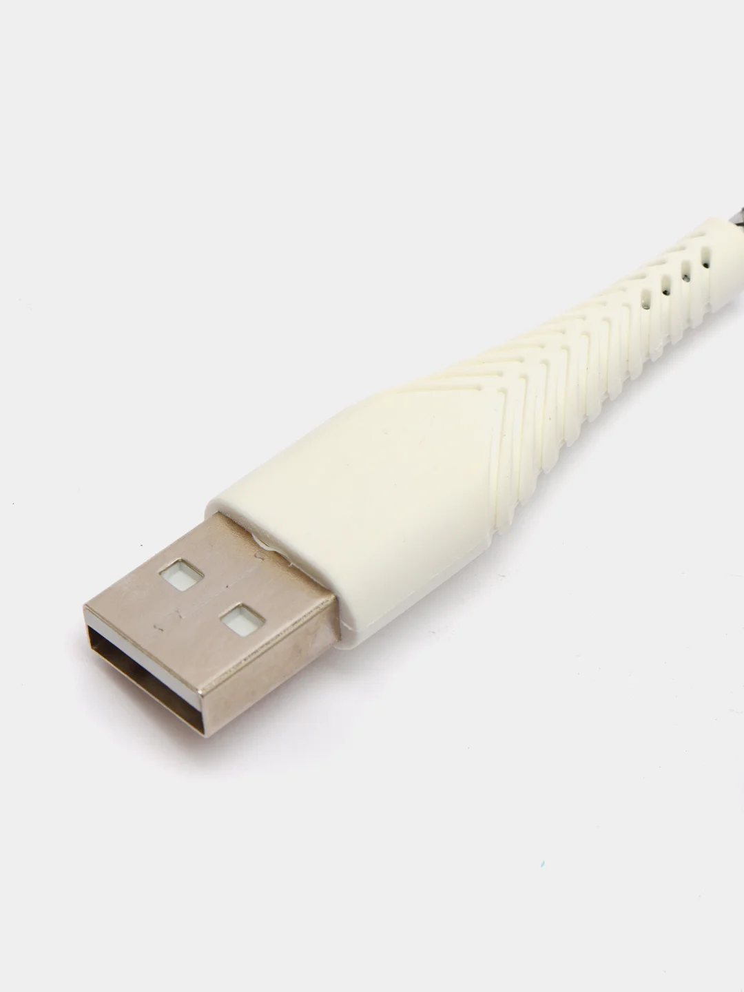 Белый кабель BOROFONE BX25 POWERFUL для быстрой зарядки, 2.4 А, 1 м