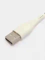 Белый кабель BOROFONE BX25 POWERFUL для быстрой зарядки, 2.4 А, 1 м