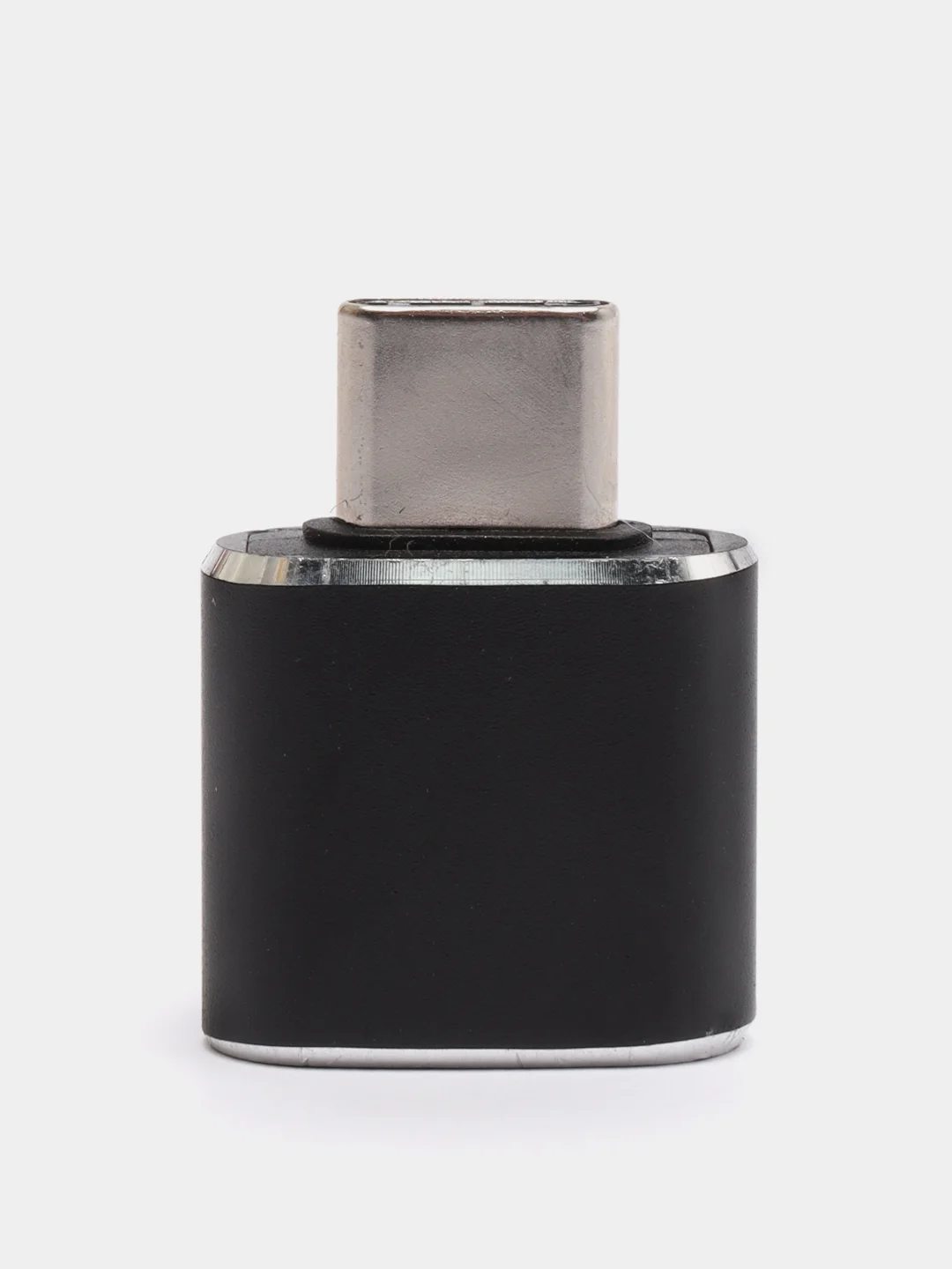 Черный адаптер Hoco UA5, переходник для телефона Type-C - USB / OTG / 3.0A
