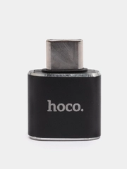Адаптер Hoco UA5, переходник для телефона Type-C - USB / OTG / 3.0A