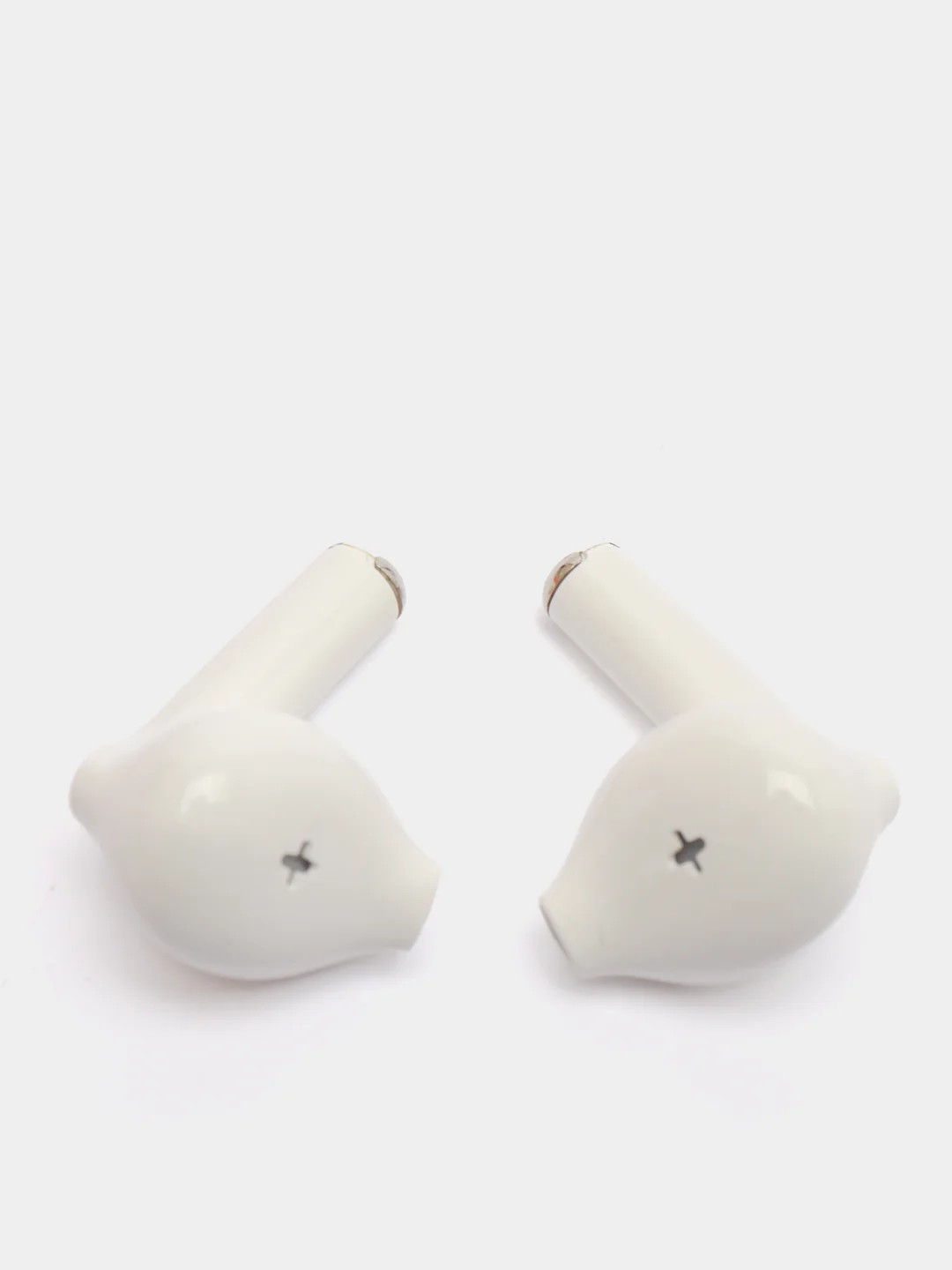 Белый наушники беспроводные, Bluetooth, вкладыши с зарядным чехлом, TWS, T6