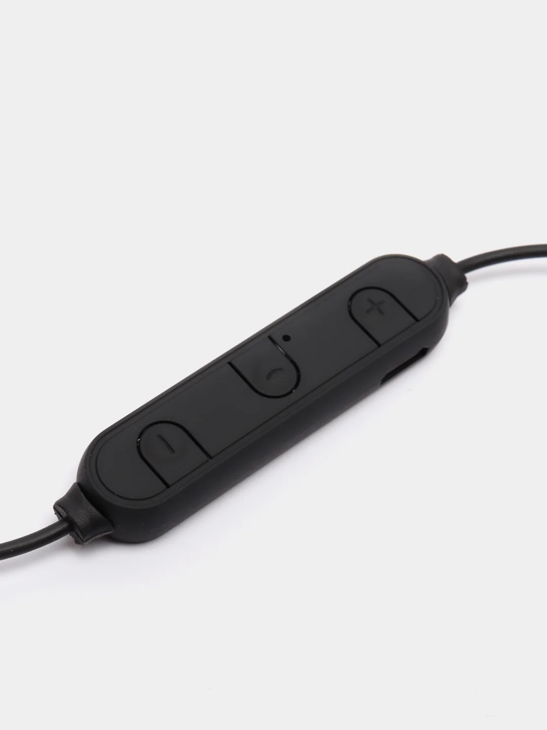 Серебряный bluetooth-наушники More choice BG6, вакуумные, с шейным шнурком