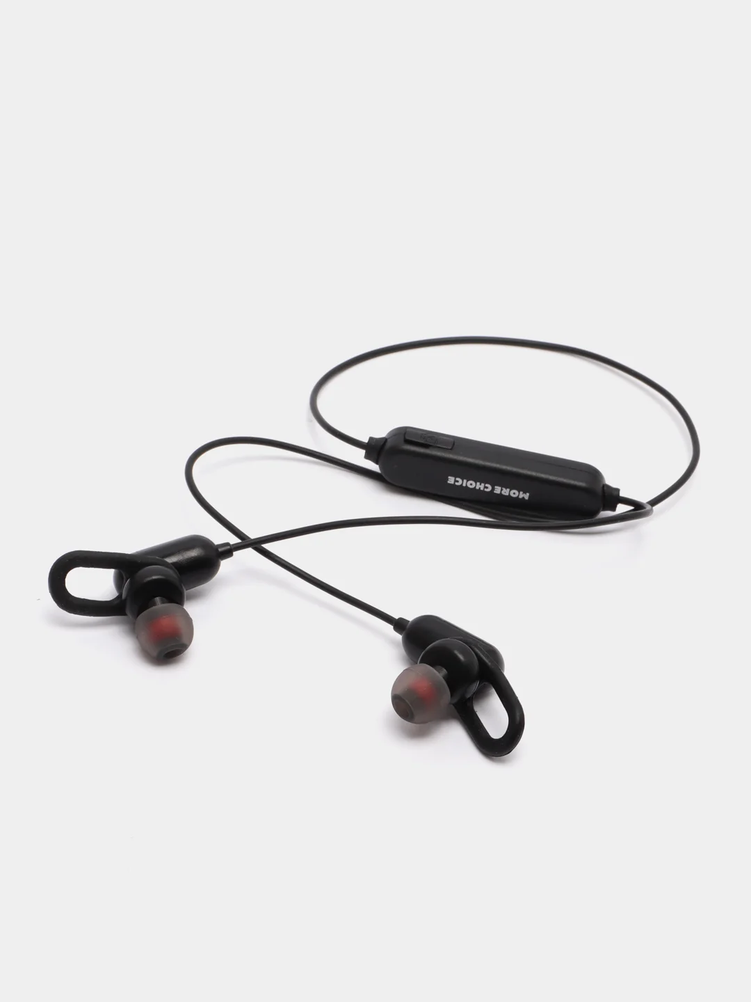 Синий bluetooth-наушники вакуумные с шейным шнурком More choice BG10 БЕСПРОВОДНАЯ гарнитура