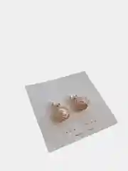 Серьги с жемчугом, круглые