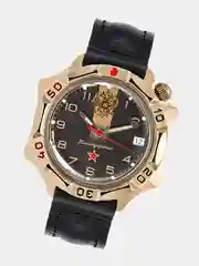 Багровый часы мужские, наручные, механические, командирские