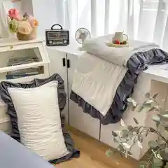 Горчичный комплект постельного белья, евро, хлопок