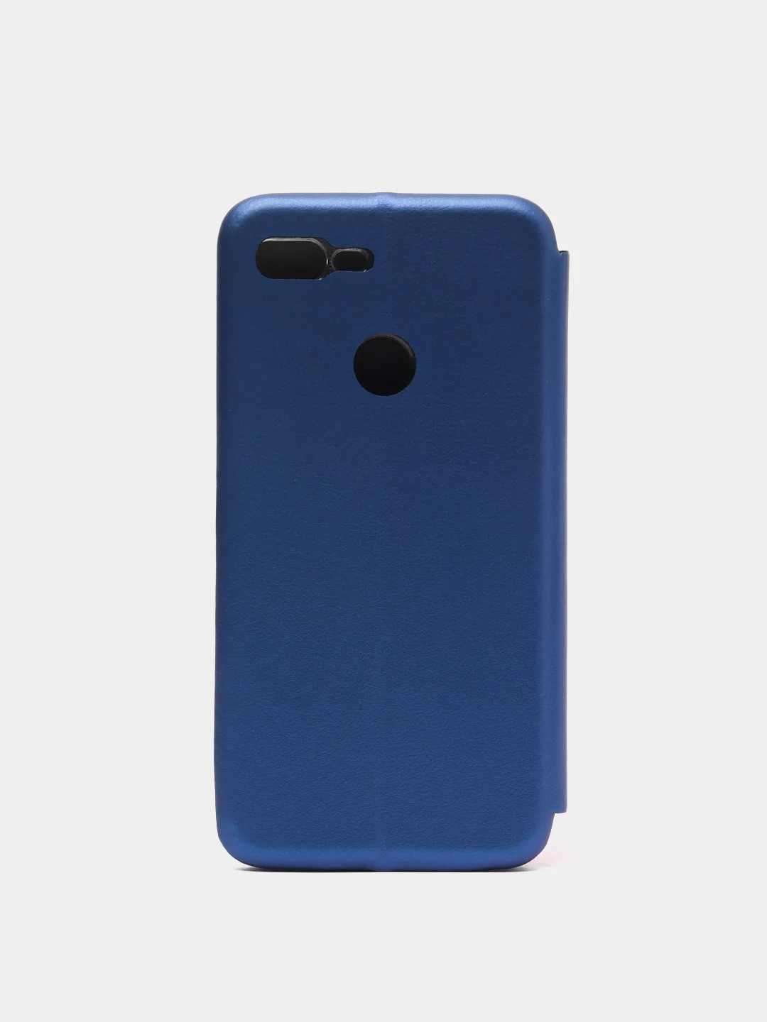Синий чехол-книжка на Huawei Honor 9 Lite, Хуавей Хонор 9 Лайт