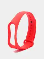 Красный силиконовый ремешок для фитнес браслета Xiaomi Mi Band 4, Mi Band 3