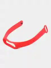 Красный силиконовый ремешок для фитнес браслета Xiaomi Mi Band 4, Mi Band 3