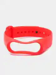 Красный силиконовый ремешок для фитнес браслета Xiaomi Mi Band 4, Mi Band 3