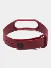 Тёмно-бордовый силиконовый ремешок для фитнес браслета Xiaomi Mi Band 4, Mi Band 3