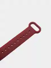 Тёмно-бордовый силиконовый ремешок для фитнес браслета Xiaomi Mi Band 4, Mi Band 3