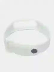 Белый силиконовый ремешок для фитнес браслета Xiaomi Mi Band 4, Mi Band 3
