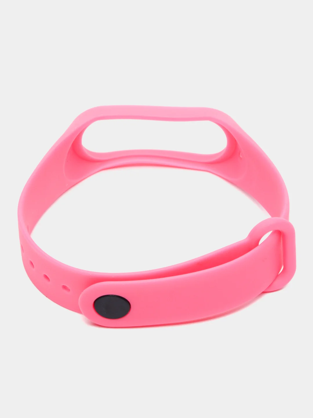 Розовый силиконовый ремешок для фитнес браслета Xiaomi Mi Band 4, Mi Band 3