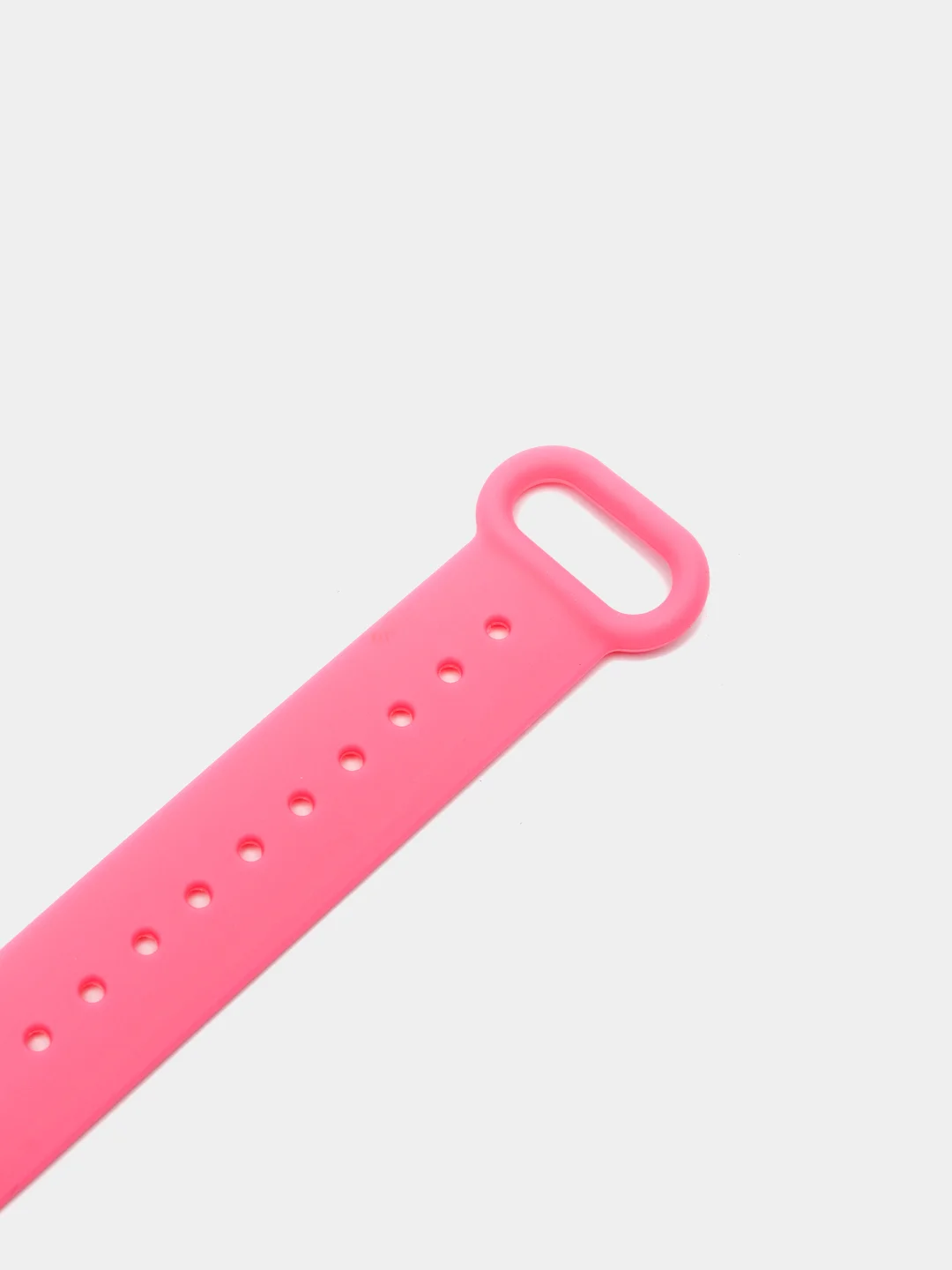 Розовый силиконовый ремешок для фитнес браслета Xiaomi Mi Band 4, Mi Band 3