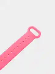 Розовый силиконовый ремешок для фитнес браслета Xiaomi Mi Band 4, Mi Band 3
