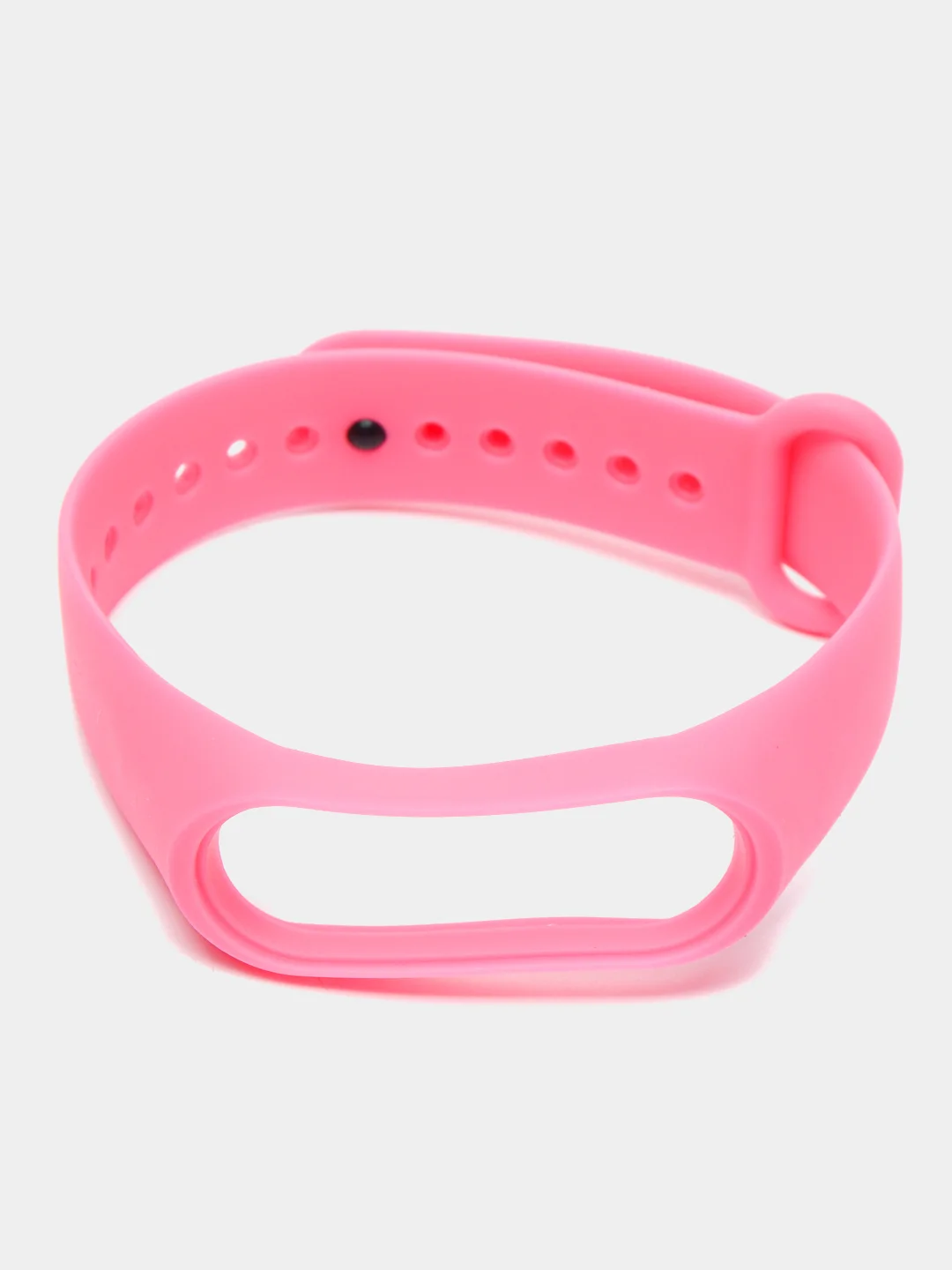 Розовый силиконовый ремешок для фитнес браслета Xiaomi Mi Band 4, Mi Band 3