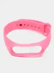 Розовый силиконовый ремешок для фитнес браслета Xiaomi Mi Band 4, Mi Band 3